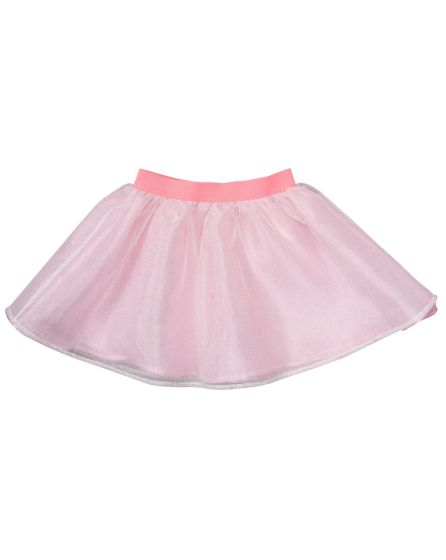 Jupe à ceinture élastique – jupe à bretelles pour fillette n°9319