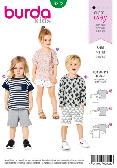 T-shirt pour enfant n°9322