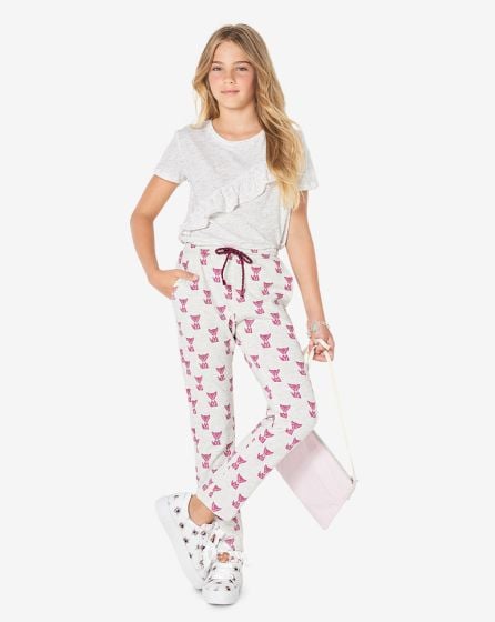 Pantalon à coulisse élastique pour enfant n°9324