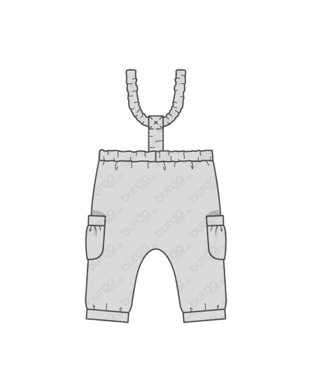 Salopette pour bébé n°9337