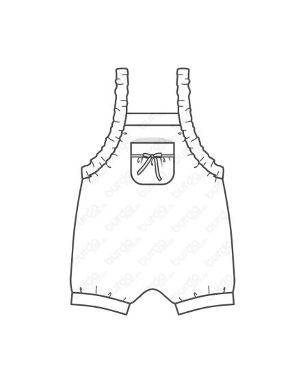 Salopette pour bébé n°9337