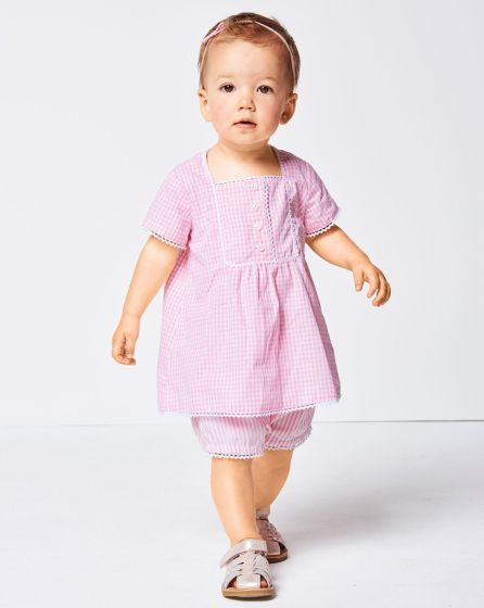 Robe et culotte pour bébé n°9339