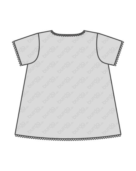 Robe et culotte pour bébé n°9339