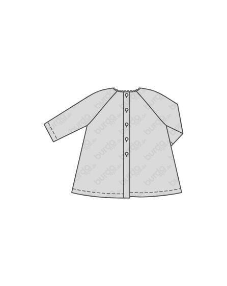 Robe ample n°9348