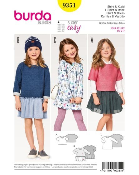 Tee-shirt - robe n°9351