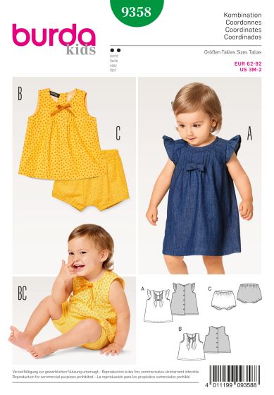 Robes pour enfants n°9358