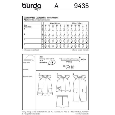 Vêtements petite fille n°9435