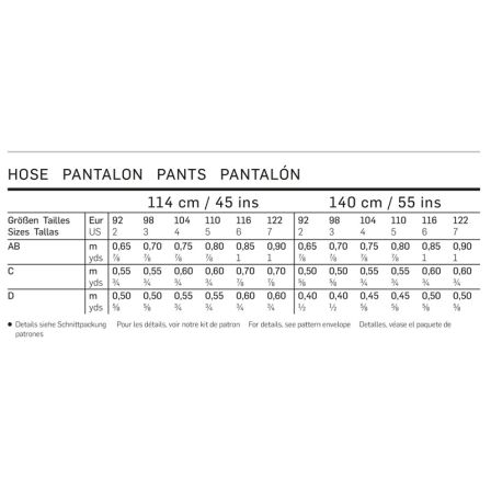 Pantalon & short n°9440