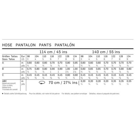 Pantalon & short n°9441
