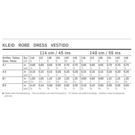 Robe jeune fille n°9455