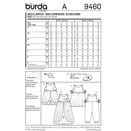 Robe & combinaison n°9460