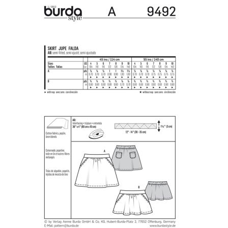 Jupes n°9492