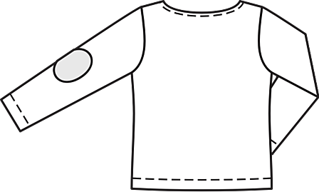 T-shirt en jersey n°144 | Burda Style 04/12