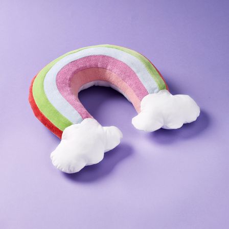 Pochoirs arc en ciel pour coussin - Burda Kids 2019