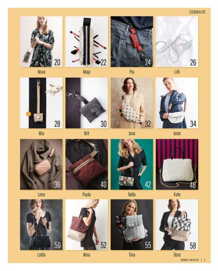 Burda Creative "Mes sacs tendance à coudre"