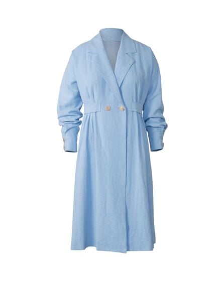 Manteau en lin n°413 | Burda Curvy 02/23