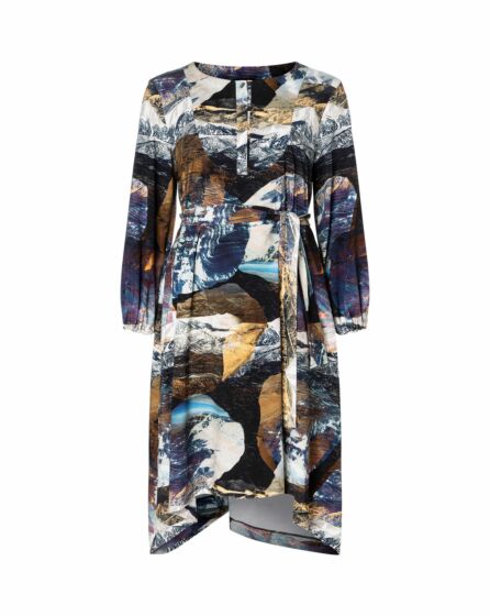 Robe en jersey n°409 | Burda Curvy 04/23