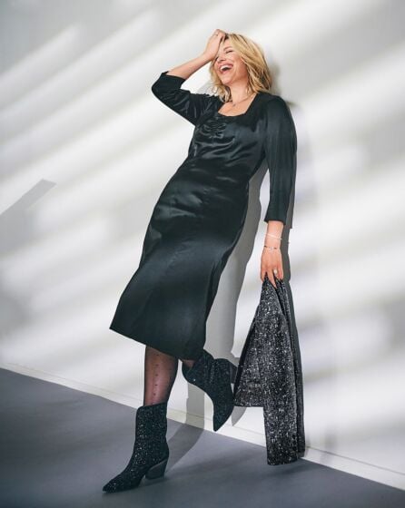 Robe en polyester n°412 | Burda Curvy 04/23