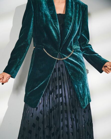 Blazer en viscose n°413 | Burda Curvy 04/23