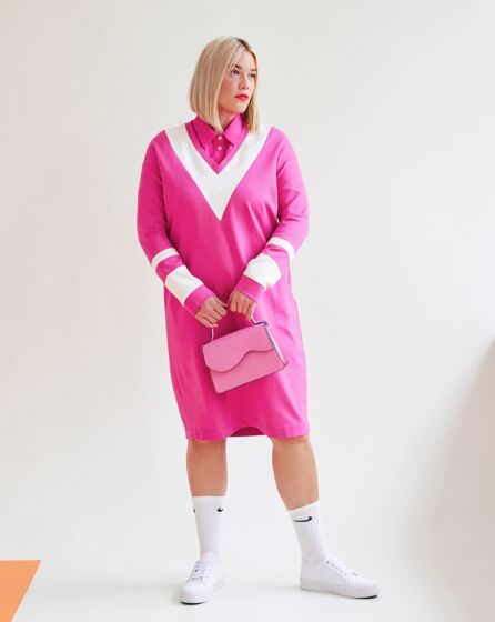 Robe en jersey n°403 | Burda Curvy 01/24