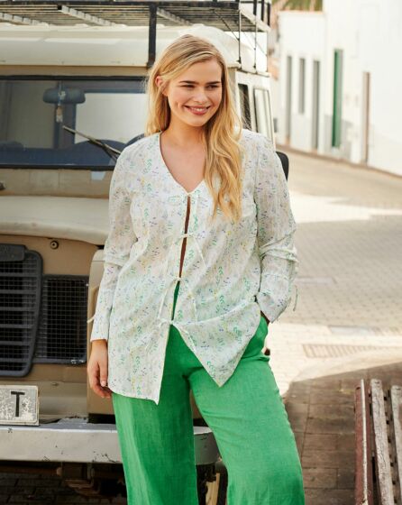 Tunique en coton n°410 | Burda Curvy 02/24