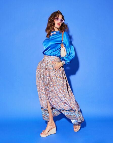 Jupe en viscose n°417 | Burda Curvy 02/24