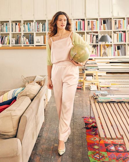 Pantalon en satin n°419 | Burda Curvy 02/24