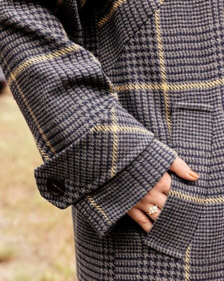 Manteau en polyester n°406 | Burda Curvy 03/24