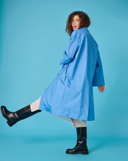 Manteau en polyester n°407 | Burda Curvy 03/24