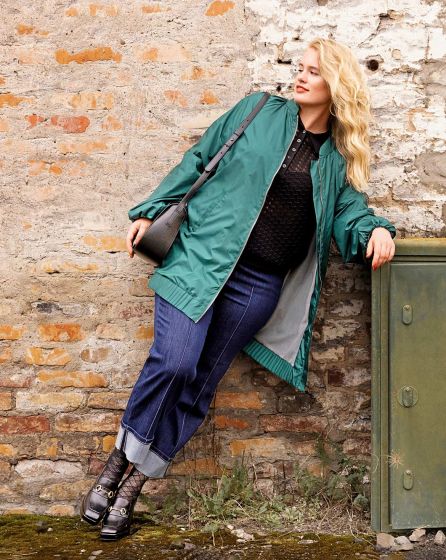 Blouson en polyester n°414 | Burda Curvy 03/24
