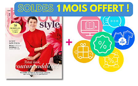Abonnement Burda Club + Burda Style - 1 mois offert