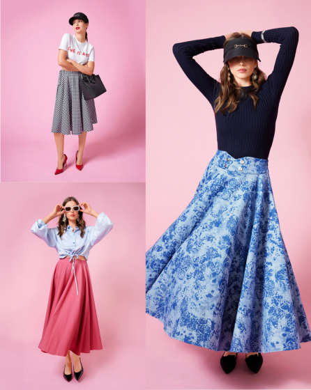 Jupe en gabardine n° 1 | Burda Easy n°6 Nov-Dec/2024