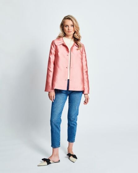 Manteau en satin n° 5 | Burda Easy n°5 Septembre/Octobre 2022