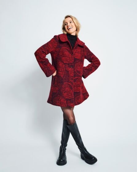 Manteau en satin n° 5 | Burda Easy n°5 Septembre/Octobre 2022