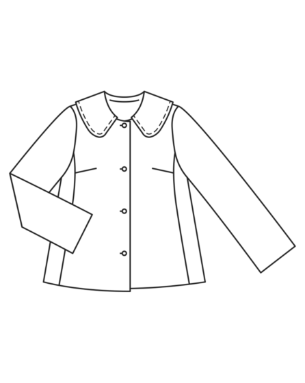 Manteau en satin n° 5 | Burda Easy n°5 Septembre/Octobre 2022
