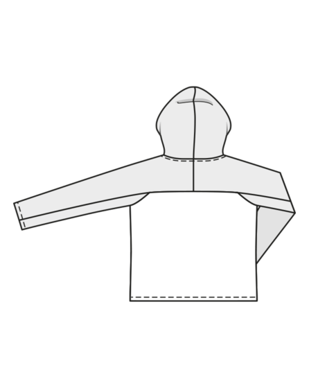 Sweatshirt en molleton n° 5 | Burda Easy n°2 Mar-Avr/2023