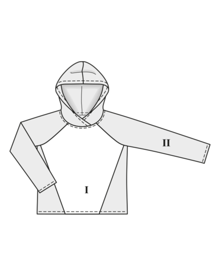 Sweatshirt en molleton n° 5 | Burda Easy n°2 Mar-Avr/2023