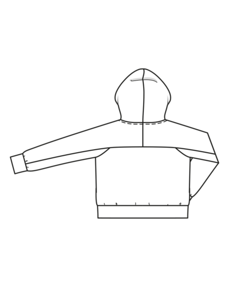 Sweatshirt en molleton n° 5 | Burda Easy n°2 Mar-Avr/2023