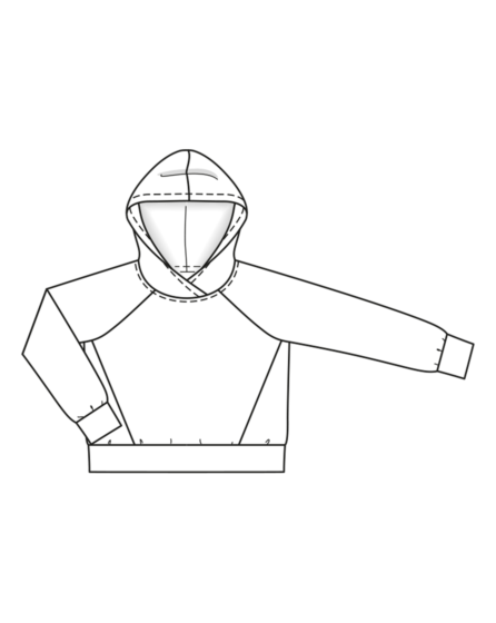 Sweatshirt en molleton n° 5 | Burda Easy n°2 Mar-Avr/2023