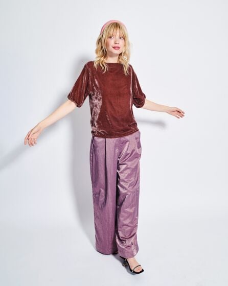 Chemisier en satin n° 4 | Burda Easy n°6 Nov-Dec/2023