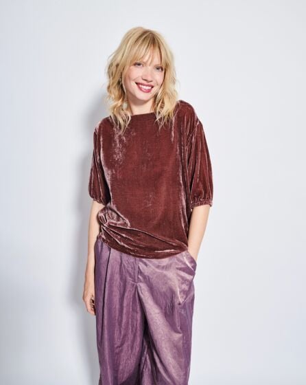 Chemisier en satin n° 4 | Burda Easy n°6 Nov-Dec/2023