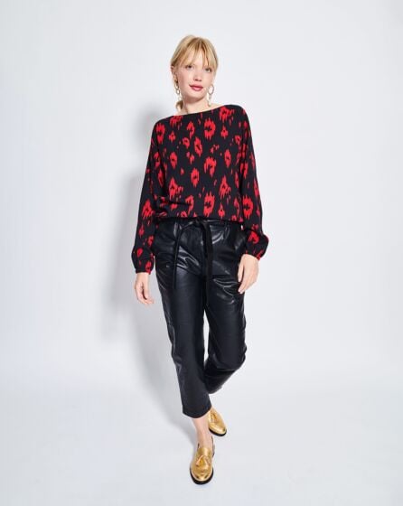 Chemisier en satin n° 4 | Burda Easy n°6 Nov-Dec/2023