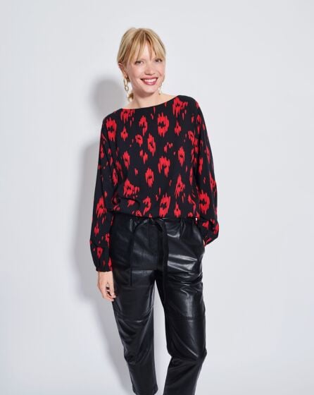 Chemisier en satin n° 4 | Burda Easy n°6 Nov-Dec/2023