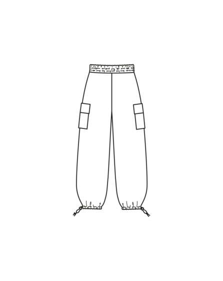 Pantalon/Short en polyester n° 5 | Burda Easy n°1  Jan-Fév/2024