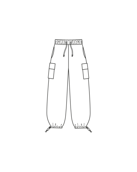 Pantalon/Short en polyester n° 5 | Burda Easy n°1  Jan-Fév/2024