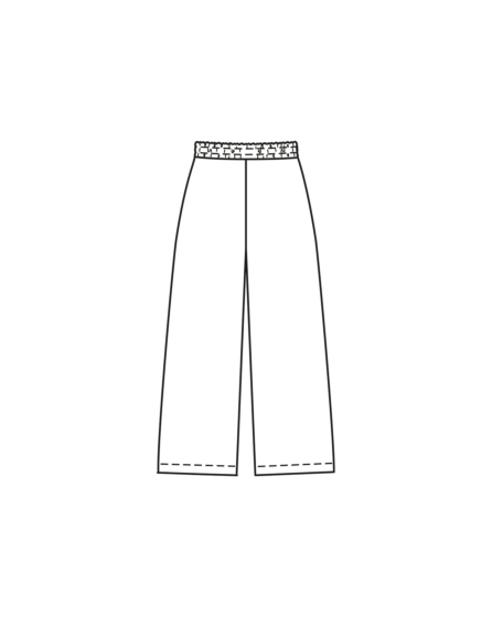 Pantalon/Short en polyester n° 5 | Burda Easy n°1  Jan-Fév/2024