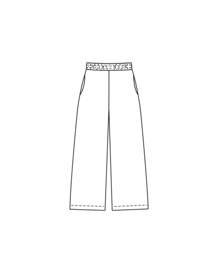 Pantalon/Short en polyester n° 5 | Burda Easy n°1  Jan-Fév/2024