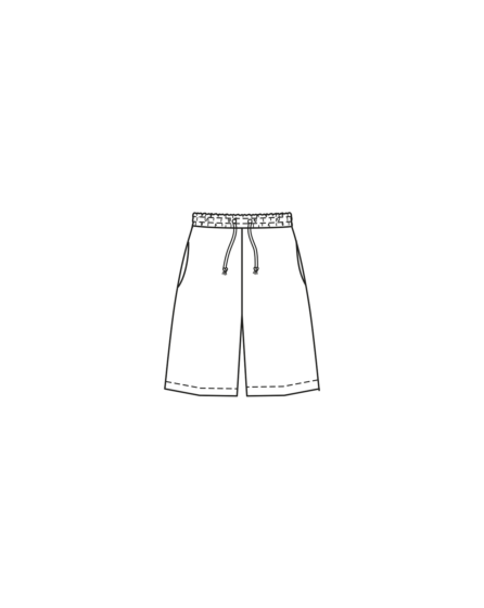 Pantalon/Short en polyester n° 5 | Burda Easy n°1  Jan-Fév/2024