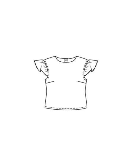 Top en viscose n° 4 | Burda Easy n°3 Mai-Juin/2024