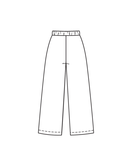 Pantalon/Short en viscose n° 3 | Burda Easy n°4 Juillet-Août/2024